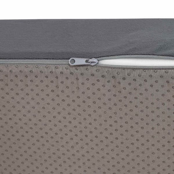 Sittkudde 40 x 40 x 10 cm PU skum Grå