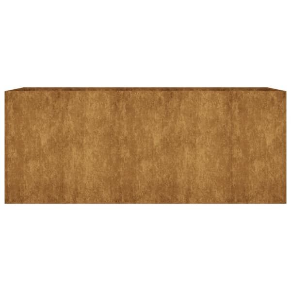 Odlingslåda 200x80x80 cm rosttrögt stål