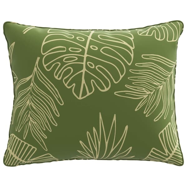 1-delad ryggkudde PUTTEN 100% Polyester Bladdesign