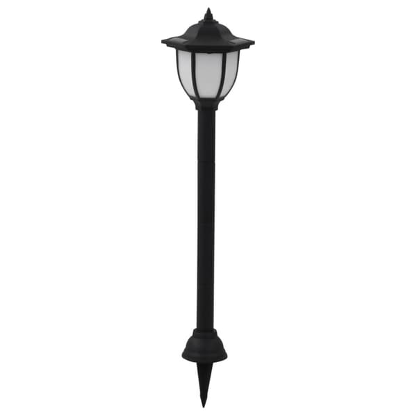 Sollampa LED set 3 st svart