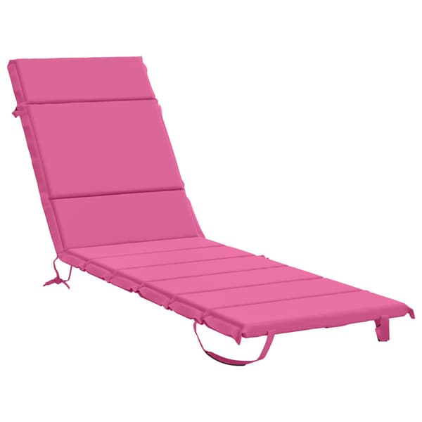 Solstol Kudde GEMERT 100% Polyester Rosa 200 x 50 x 3 cm