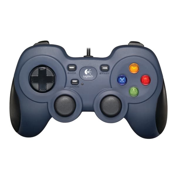Logitech G F310 Svart, Blå, Multifärg USB 2.0 Spelplatta Analog / Digital PC