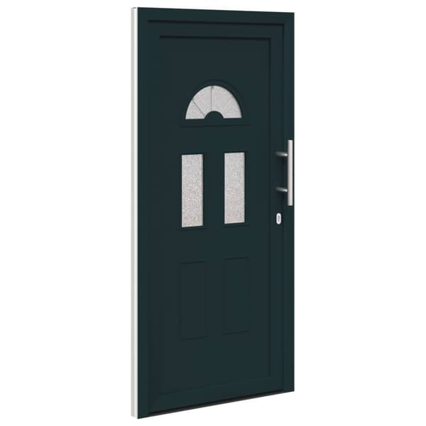 Framdörr Antracit 98 x 198 cm PVC