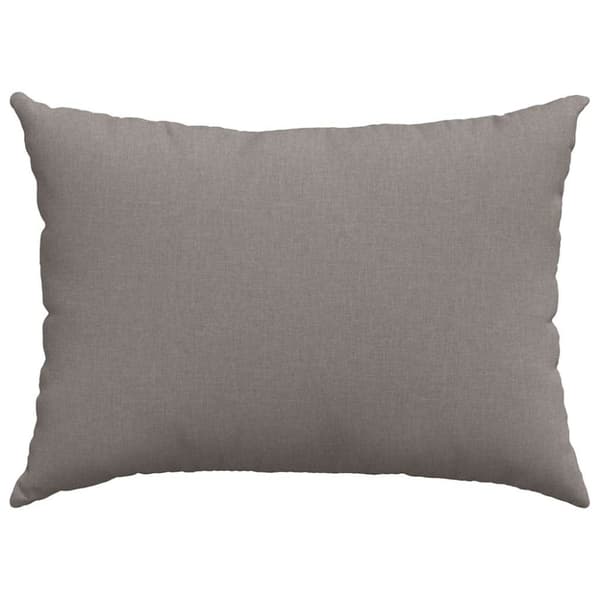 Sofakuddar 2 pcs Taupe 70 x 50 cm tyg