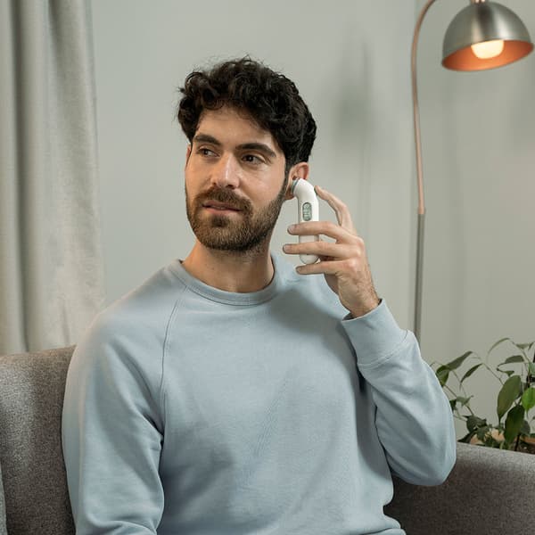 Braun ThermoScan 3 Kontakt Vit Öra
