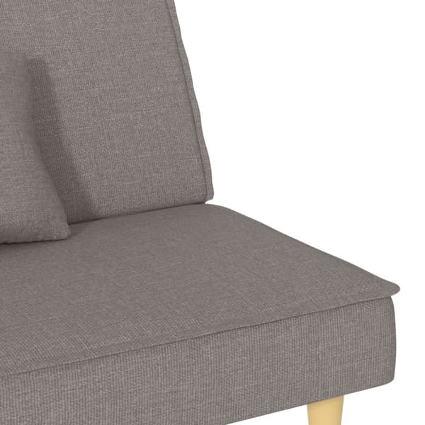 Bäddsoffa taupe tyg