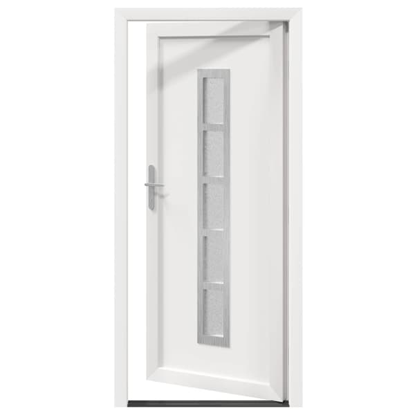 Framdörr Vit 88 x 200 cm PVC