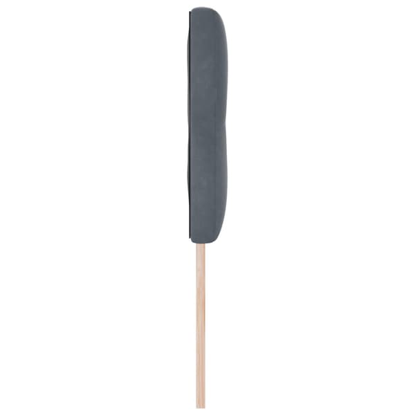 Huvudgavel Mörkgrå 144 cm Sammet