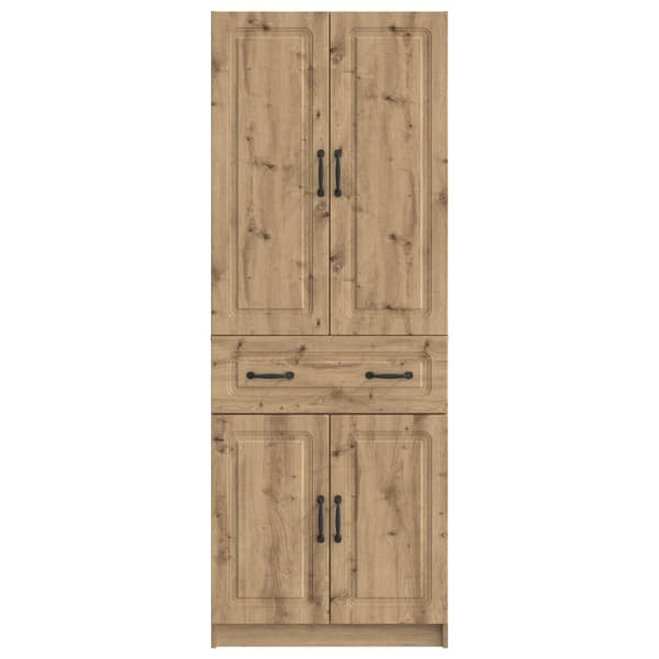 Skåpset 2 pcs Konstruerat trä