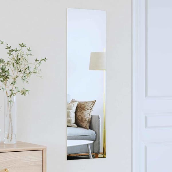 Väggspegel Rektangulär 30 x 100 cm härdat glas
