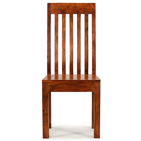 Matstolar 6 st massivt trä modern