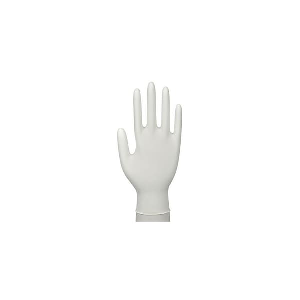 Nitrilhandske acc./pfri vit L 150/fp