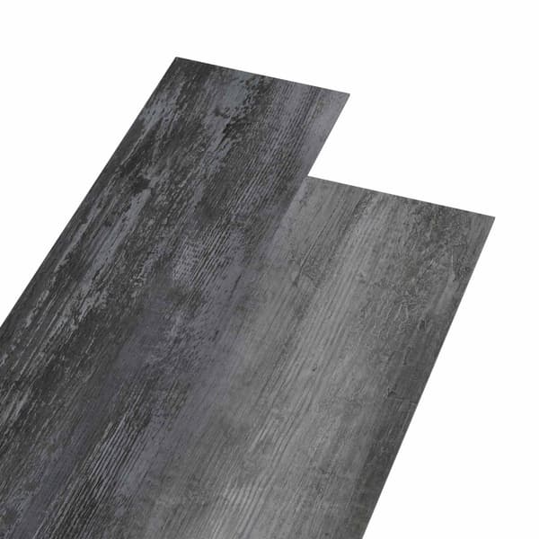 Golvplankor 18 pcs Grå 5,26 m² PVC