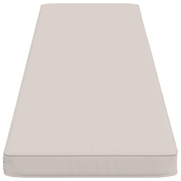 1-delad Bänk Kudde VUGHT 100% Polyester Vit 170 x 40 x 5 cm
