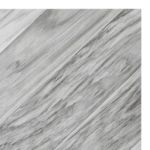 Golvplankor 55 pcs Grå 5,11 m² PVC