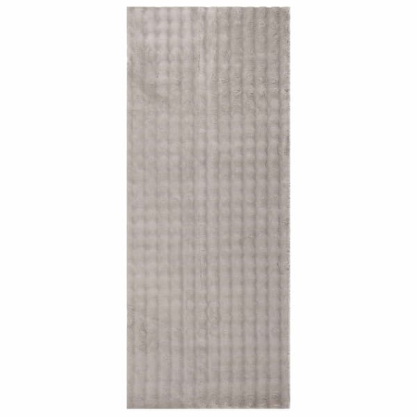 Områdesmattor Rektangulär SIROLO Sand 150 x 80 cm Polyester