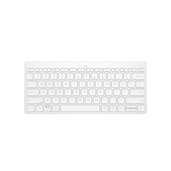 HP 350 Compact Multi-Device - tangentbord - vit Inmatningsenhet