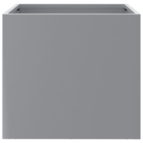 Odlingslåda silver 32x30x29 cm galvaniserat stål