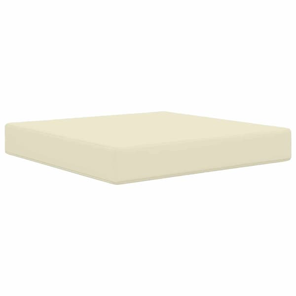 Utomhus Soffa Kudde Kräm 60 x 60 x 8 cm Polyester