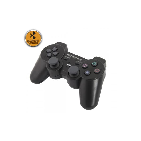 Esperanza EGG109K spelkonsoler Svart Bluetooth Joystick Analog Playstation 3
