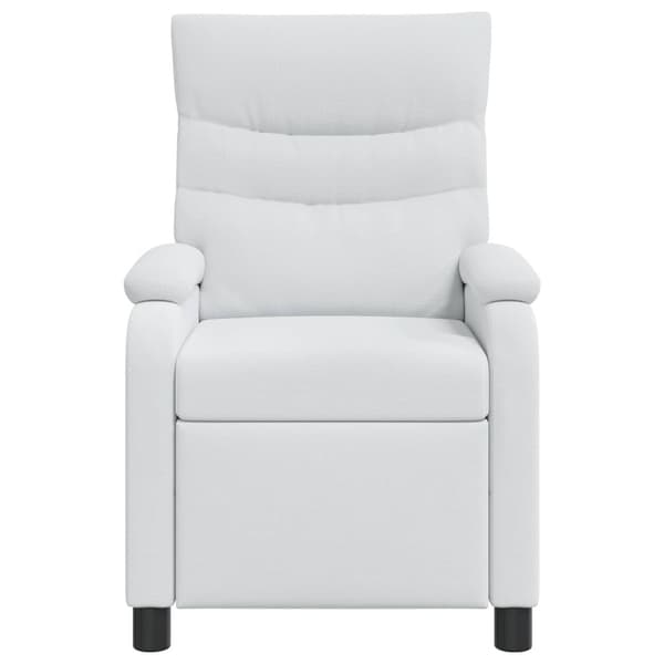 Recliner Vit Tyg