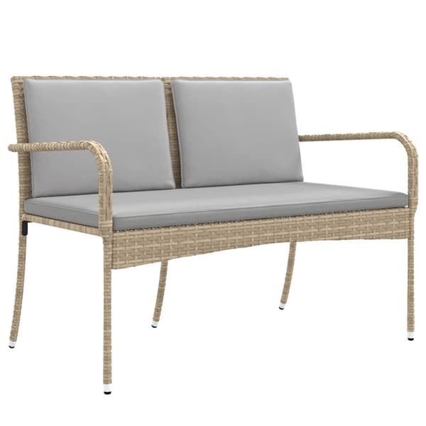 Trädgårdset med kudde stål