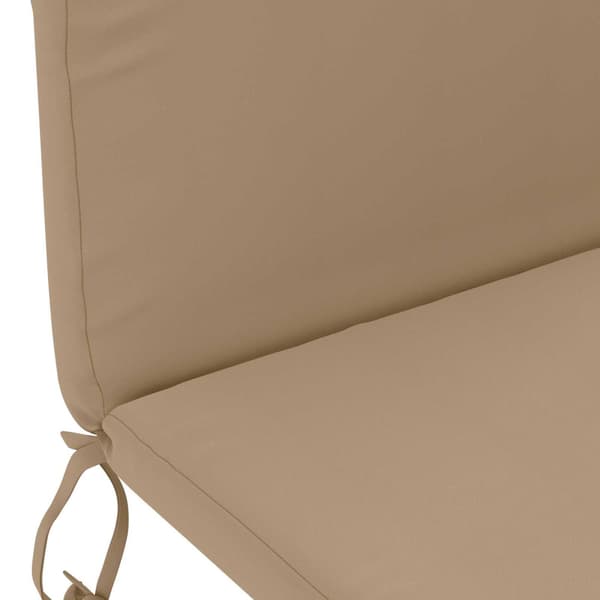 Solsängkudde GEMERT 100% Polyester Taupe 47 x 131 x 5 cm