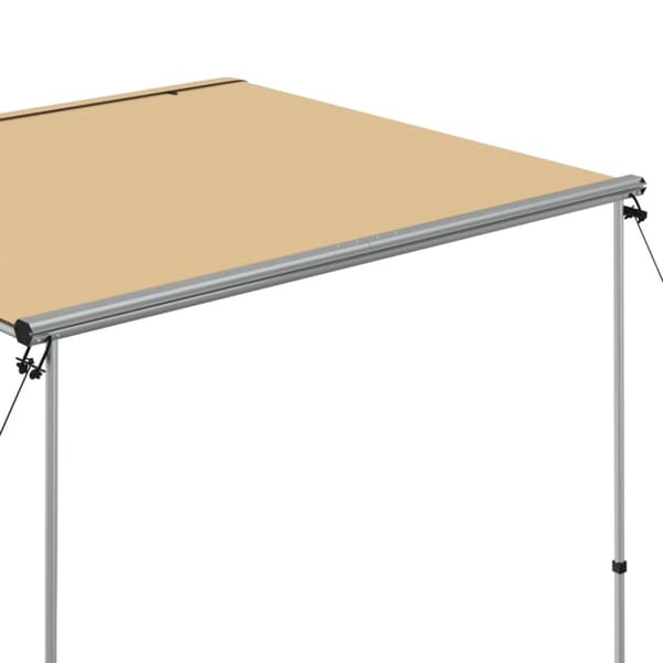 Husvagnsmarkis 2,4x2x2,15 m beige