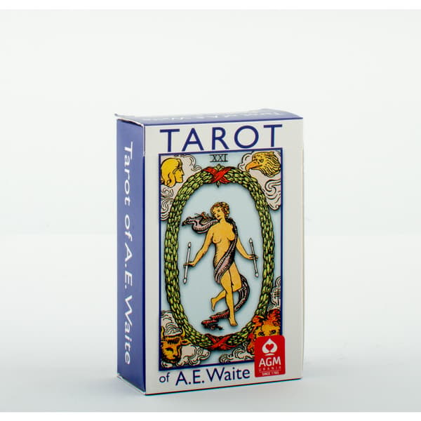 A.E. Waite Tarot Pocket Blue Edition