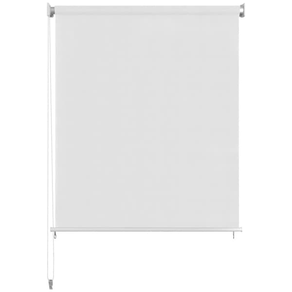 Rullgardin utomhus 220x140 cm vit