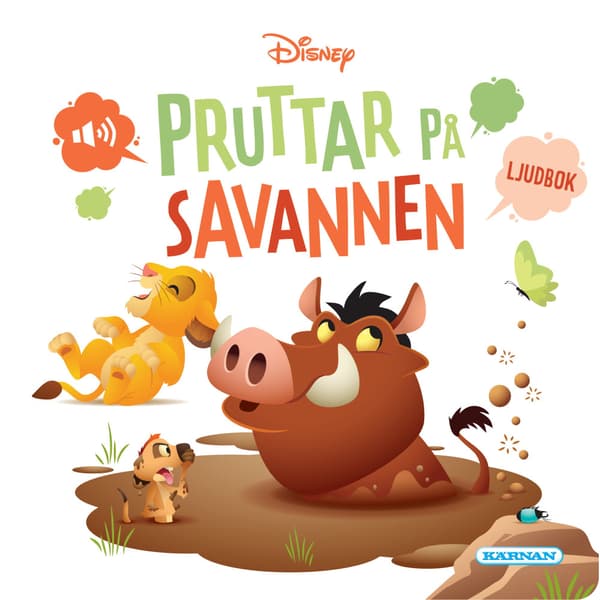 Pruttar på savannen (bok, board book)