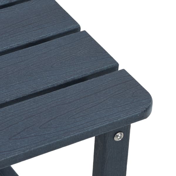 Solstol Reclining 3 pcs Marinblå polyeten