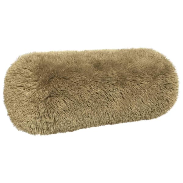 Kudde med kudde HEERLEN 2 st Ljusgrå PV Fleece