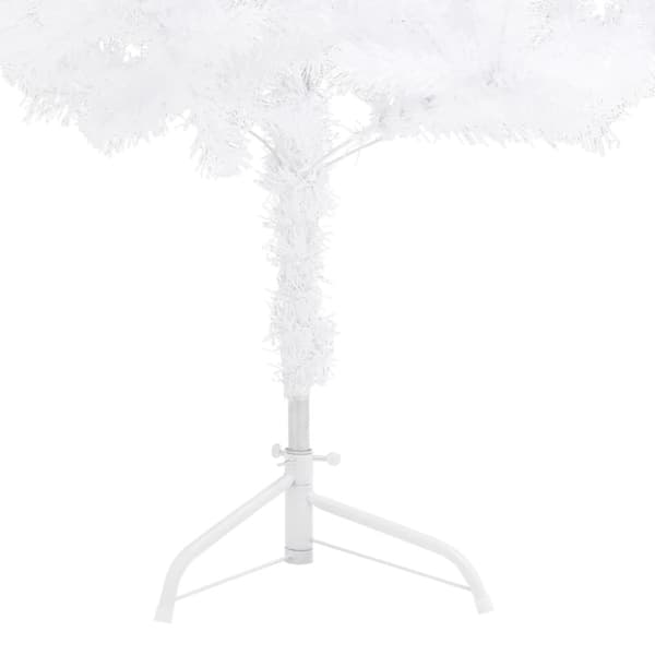 Plastgran för hörn vit 240 cm PVC