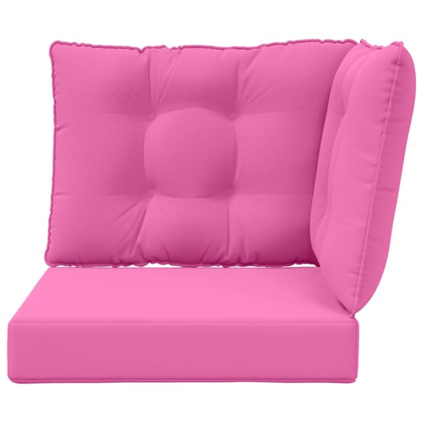 Utomhus Soffa Kudde 3 pcs Rosa Polyester