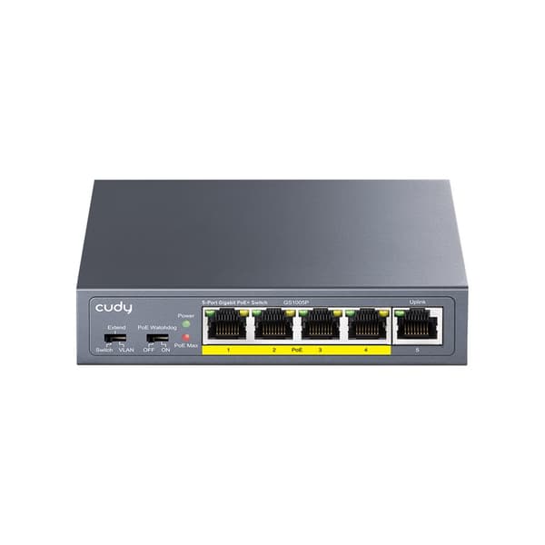 Cudy GS1005P - 2.0 - switch - 5 portar