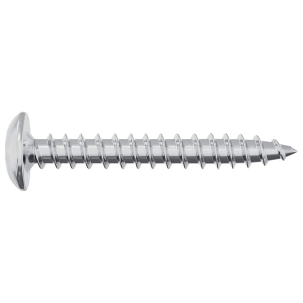 Träskruvar 2 pcs Silver M4 x 28 mm Stål