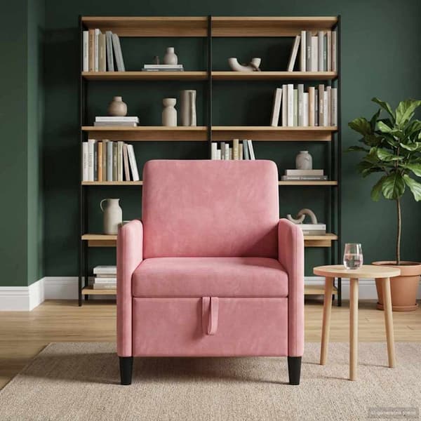 Soffa med förvaring Rosa 72 x 78 x 87 cm Polyester