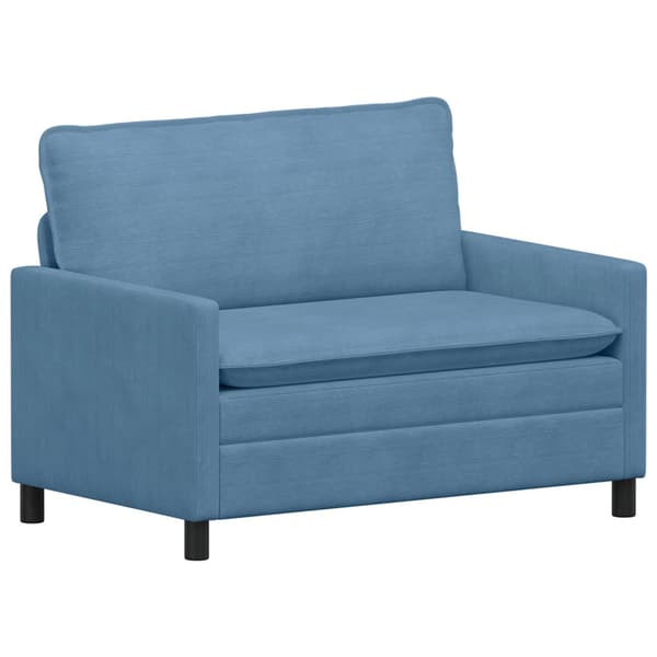 Soffa Blå 126 x 81 x 87,5 cm Tyg