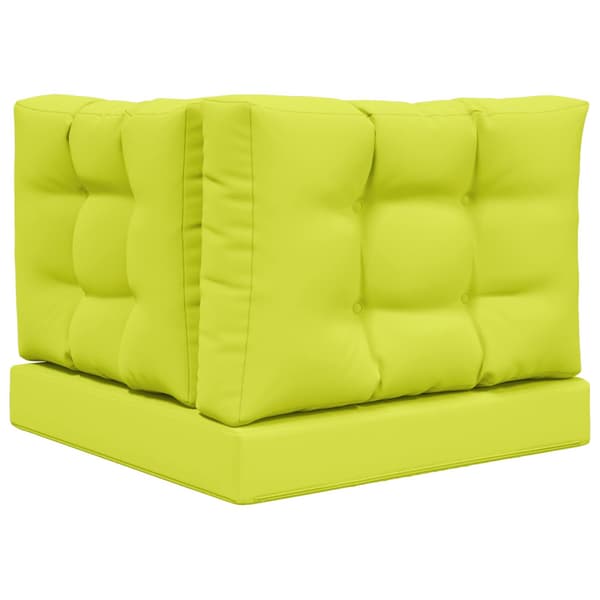 Utomhus Soffa Kudde 3 pcs Grön Polyester