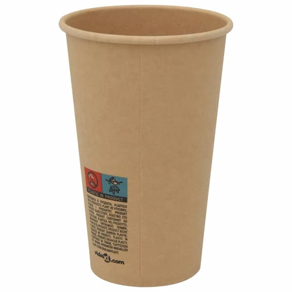 Kaffekoppar i papper med lock 1000 st 16oz 400ml