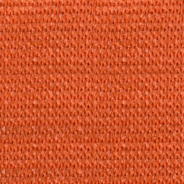 Solsegel 160 g/m² triangulär orange 3x4x4 m HDPE