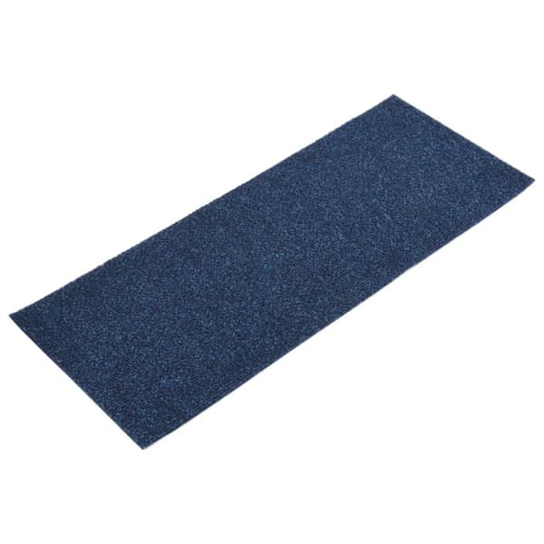 Trappmattor självhäftande 15 st 60x25 cm marinblå rektangulära