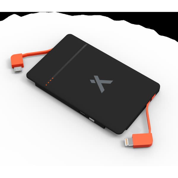 Bear Grylls 3000mAh Power Bank with Built-in Lightning & Micro USB Cable