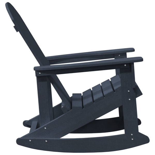 Adirondack Gungstolar 2 pcs Mörkblå HDPE