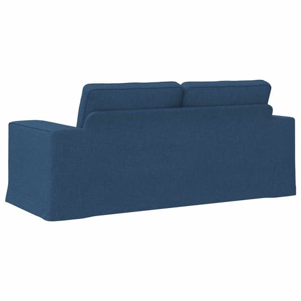Soffa Blå 182 x 80 x 82 cm tyg