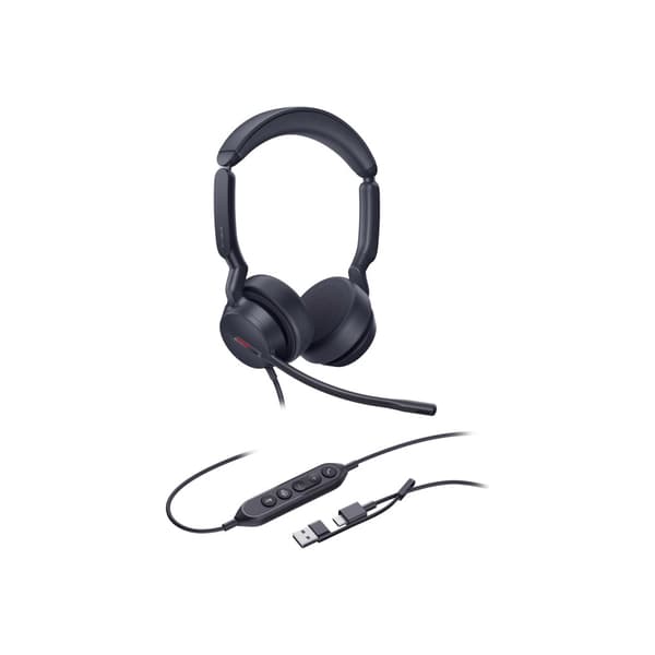 Yealink UH44 Dual - headset - USB-A, USB-C