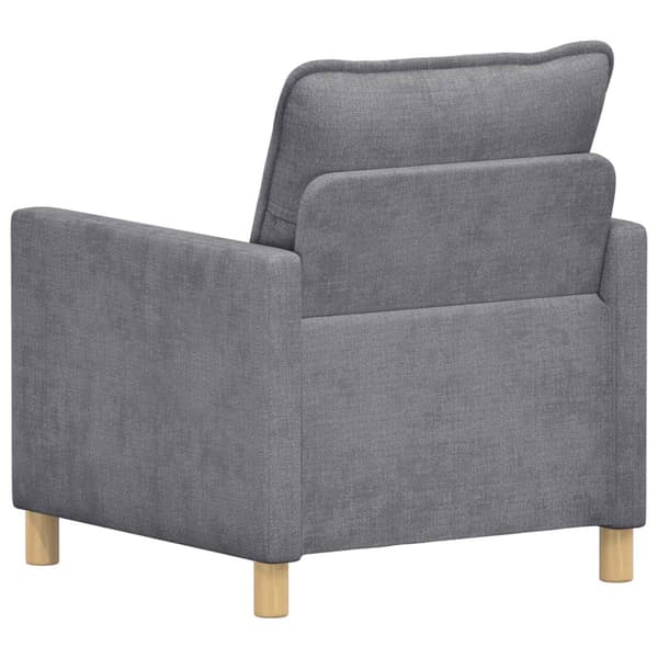 Soffa Ljusgrå 76 x 81 x 87,5 cm Polyester