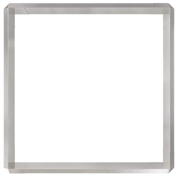 Snigelstaket 8 pcs Silver Rostfritt stål