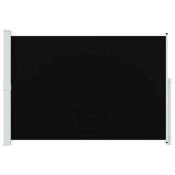 Infällbar sidomarkis 200x300 cm svart
